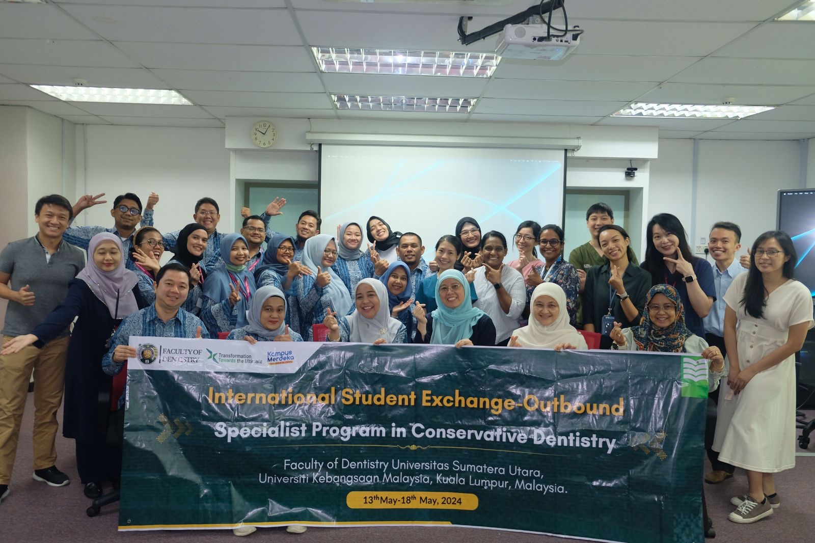 International Student Exchange Program – Outbound Activities: “Frontiers in Dentistry: Research, Innovation, and Entrepreneurship” A Collaboration between the Faculty of Dentistry, Universitas Sumatera Utara (FKG USU) and Universiti Kebangsaan Malaysia (U